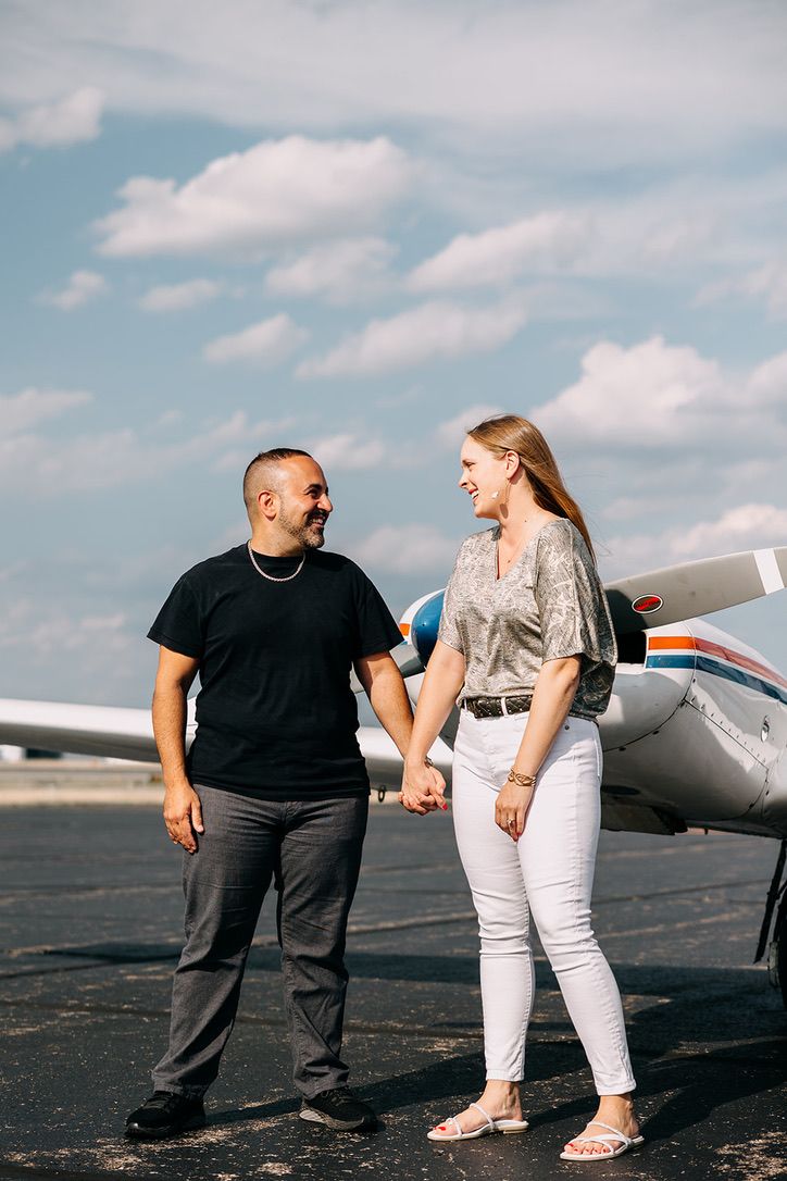 Happy family together